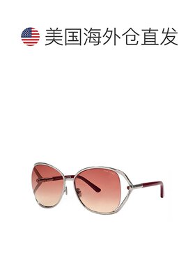 自营Tom Ford Sunglasses Butterfly Full Rim, Shiny Rose Gold