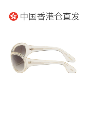 香港直邮KHAITE 女士 黄色 Oliver Peoples 联名 1967C 太阳镜 0O