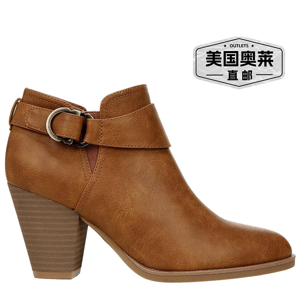 自营Dr. Scholl's Kickstart Ankle Boot Brown  I7070S1200 Wome - 图0