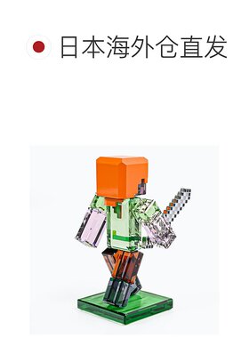 日本直邮施华洛世奇水晶雕像 2025AW Minecraft Alex 5701271 室