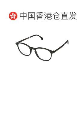 香港直邮GUCCI 男士眼镜 GG0551O023 SS2025 古驰 圆框黑色眼镜