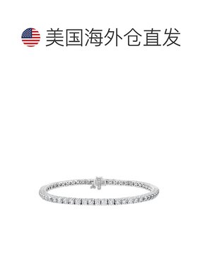 自营 diana m.14K 白金 2.00 克拉。钻石手链 美国奥莱直发