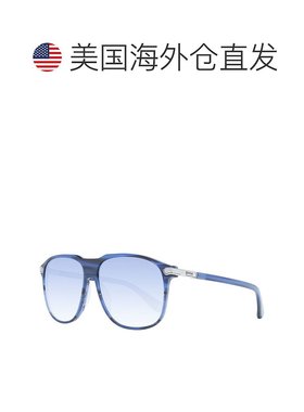 自营 BMW 男士太阳镜 - 蓝色 美国奥莱直发