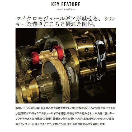 日本直邮Shimano 鱼饵绕线轮 Clado DC 200HG 右手柄 22 年模型船 - 图2