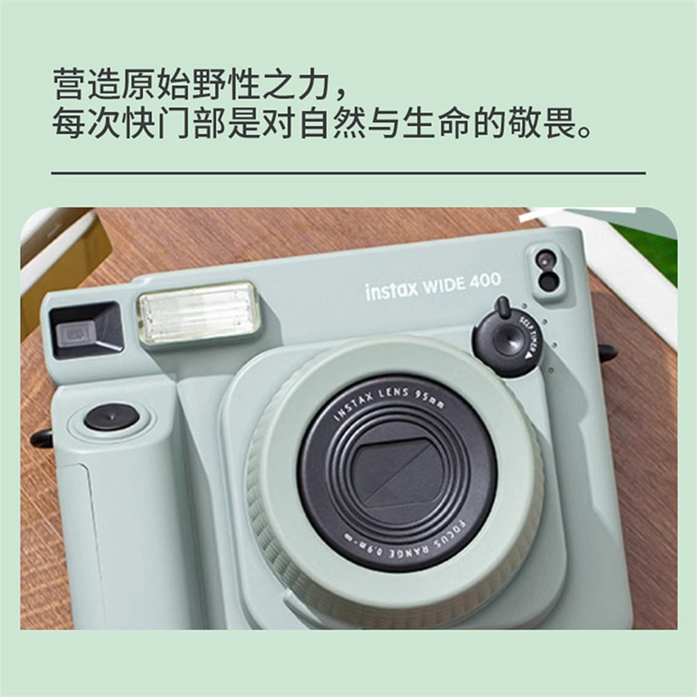 日本直邮富士instax wide400 拍立得宽幅相机自拍定时舒适握持 - 图2