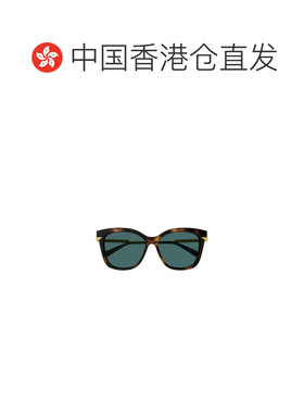 1h可退 香港直邮奢淘 Bottega Veneta 几何框太阳镜 女 BV1296SA