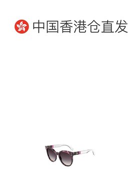 香港直邮FENDI 女士眼镜 FF0083SE70 AW2021 黑色太阳镜