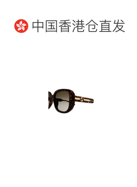 1h可退 香港直邮GUCCI 女士眼镜 GG1557SK002 AW2025 黑色 全框太