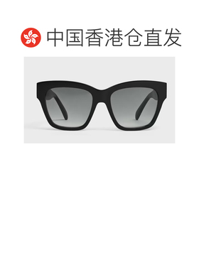 香港直邮CELINE 女士太阳镜 4S253CPLB38NO AW2024 黑色 Triomphe