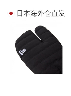 日本直邮NEW ERA 14682539 保暖连指手套 暖手器 黑色 高尔夫