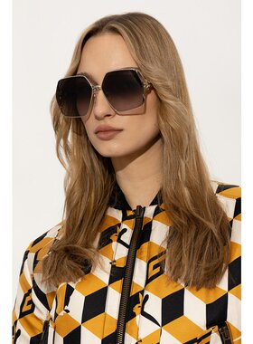 Gucci 徽标太阳镜 733367I3330
