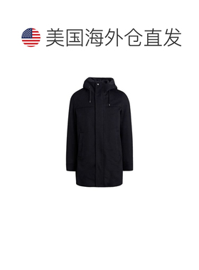 自营Herno Cashmere Men's Coat - black 美国奥莱直发