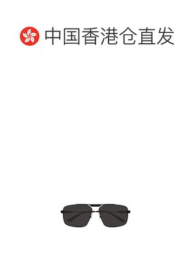 香港直邮BALENCIAGA 男士太阳镜 BB0418SK001 SS2025 黑色 全框太