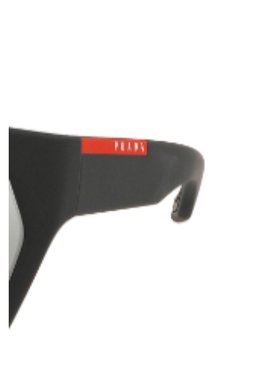 PRADA 男士眼镜 SPS08UDG02B0 AW2022 灰色 黑色徽标太阳镜