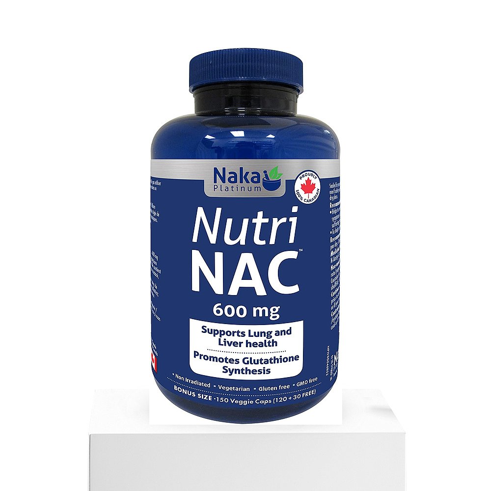 加拿大直邮Naka Platinum Nutri NAC 600 毫克额外装（150 粒胶囊 - 图2