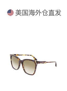 自营Victoria Beckham Acetate Women's Sunglasses - blue 美国