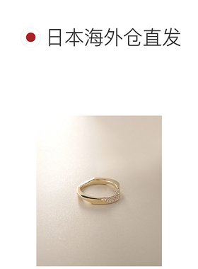 日潮跑腿COCOSHNIK K10 钻石 Kihei 图案戒指 405-66397配饰婚戒