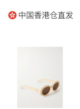 1h可退 香港直邮潮奢 Celine 思琳 女士 Eyewear 圆形镜框太阳镜
