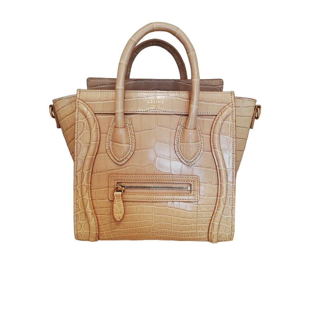 1h可退 香港直邮Celine 思琳 女士 徽标手提包 168244TSG贝壳包,淘宝优惠券,粉丝福利购,淘宝优惠卷