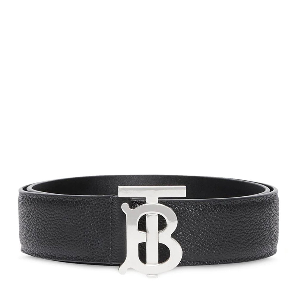 天猫国际海外仓直购BURBERRY 巴宝莉 黑色男士腰带 80155992