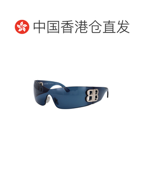 1h可退 香港直邮BALENCIAGA 女士眼镜 BB0359S002 CO 蓝色太阳镜