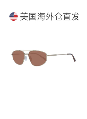 自营Serengeti Metal Men's Sunglasses - gold 美国奥莱直发