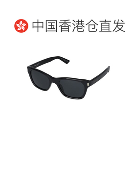 香港直邮SAINT LAURENT 男士太阳镜 SL874001 SS2026 黑色 SL 874