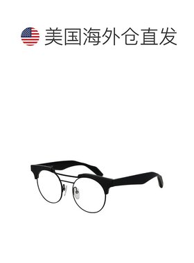 自营yohji yamamoto山本耀司女士光学女式镜架-黑色 美国奥莱直发