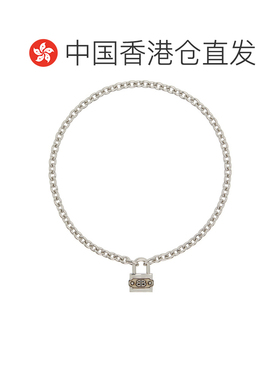 香港直邮Balenciaga 巴黎世家 男士 BB Padlock 项链 861381TZ46S