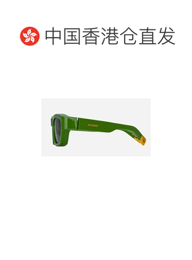 香港直邮JACQUEMUS 女士太阳镜 MERIDIANOJADEGREENYELLOWGOLD
