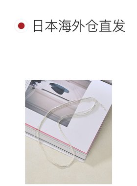 1h可退 日本直邮ear PAPILLONNER 女士 925纯银 液态银感长款项链