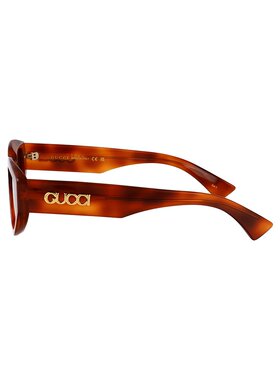 GUCCI 女士眼镜 GG1845SA002 CO 棕色 猫眼太阳镜