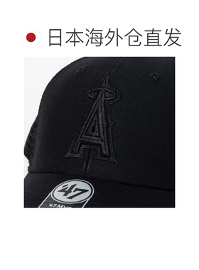 日本直邮NEW ERA 天使队男女通用全季节棒球帽 MVP04WBV 黑色网眼