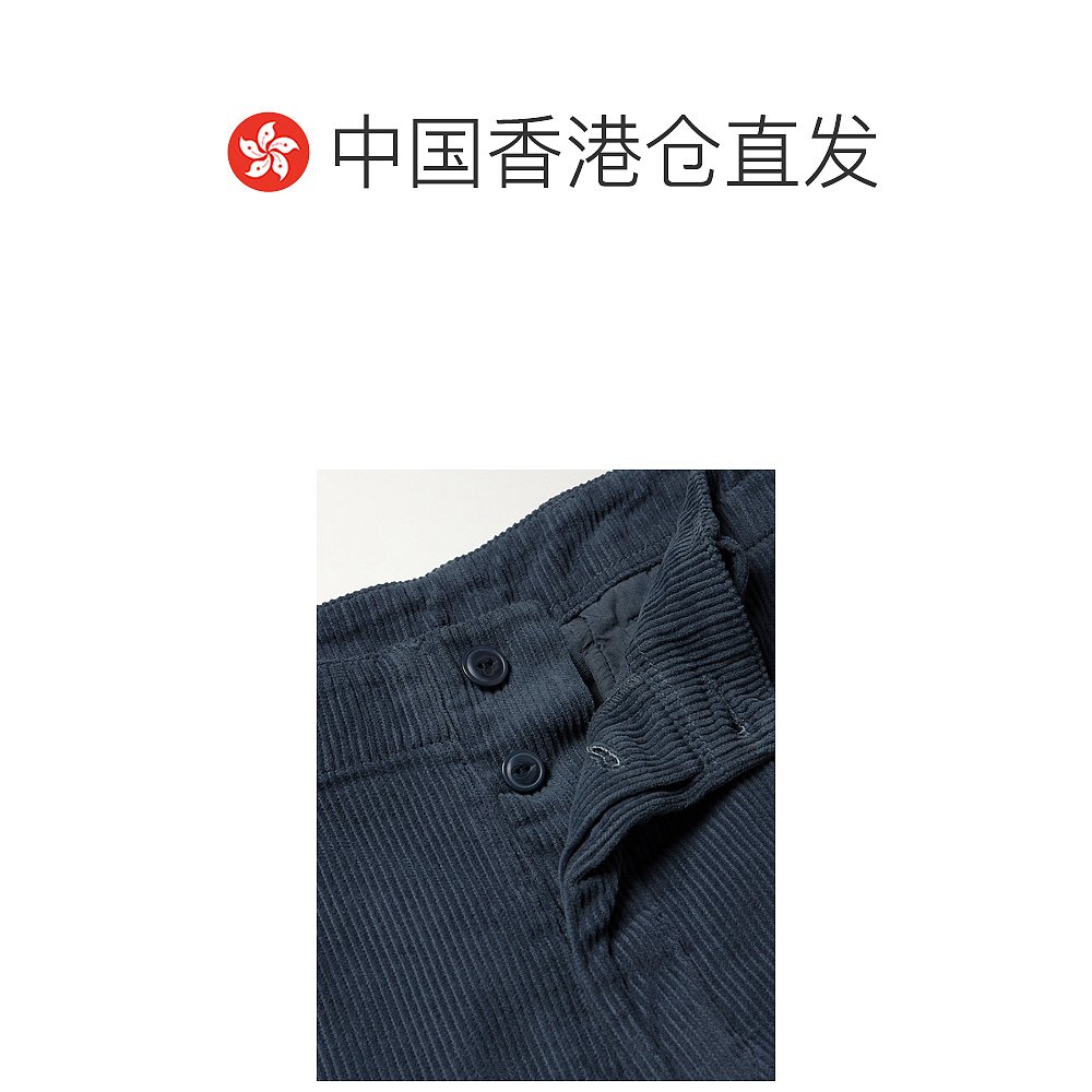 香港直邮潮奢 Save Khaki男士直筒棉质灯芯绒裤子 SK00980-图1