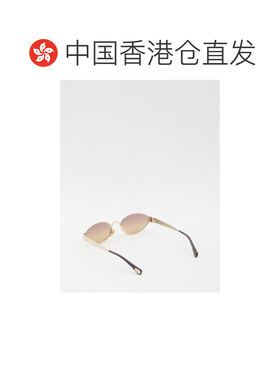 香港直邮CHLOÉ 女士太阳镜 CH0355S54767 SS2026 金色 Holly sung