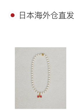 1h可退 日本直邮ear PAPILLONNER 女装 人造珍珠项链 镂空平形珍