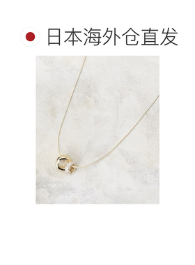 1h可退 日本直邮COUP DE CHANCE 女士 可调节长度双点设计短项链