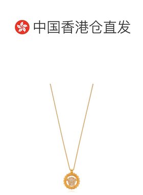 香港直邮VERSACE 女士项链 10178091A006214J090 SS2025 黄色