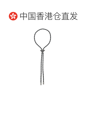 香港直邮PRADA 男士项链 2IC2882HE2F0002 SS2026 银色 Bolo 标志