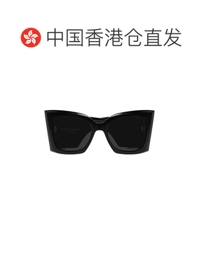 香港直邮SAINT LAURENT 女士太阳镜 SLM119FBLAZE001 CO 黑色