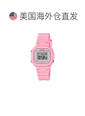 自营Casio Women's Illuminator Digital Watch with Pink Case -