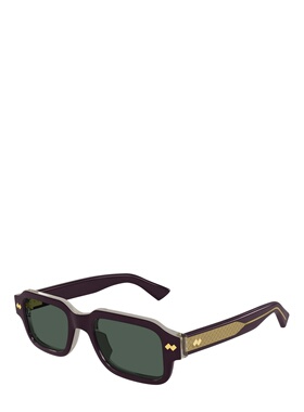 BOTTEGA VENETA 男士眼镜 BV1442S004 SS2026 紫色太阳镜
