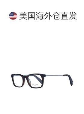 自营yohji yamamoto山本耀司中性款眼镜架-棕色 美国奥莱直发
