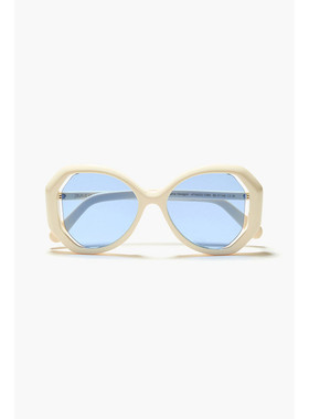 1h可退 香港直邮潮奢 ZIMMERMANN 女士 六角形镜框醋纤太阳眼镜 4