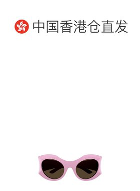 香港直邮BALENCIAGA 女士眼镜 BB0256S004 AW2023 粉红色 BB0256S