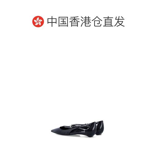 香港直邮PRADA 女士芭蕾乐福鞋 1F733N055NERO SS2025 黑色 PRADA - 图1