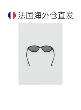 自营欧洲直邮Mango芒果 女士黑色塑料镜框太阳镜