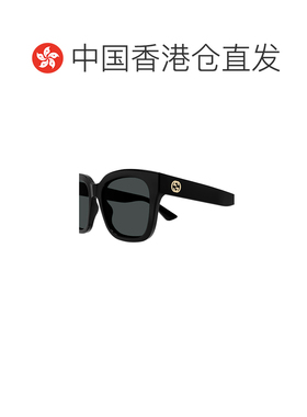 自营GUCCI 女士太阳镜 GG1338S001 AW2025 灰色 大镜框太阳眼镜