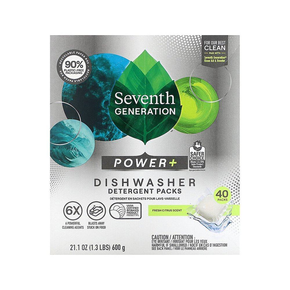 香港直发Seventh Generation七世代洗碗机清洁剂包高功率40块正品,淘宝优惠券,粉丝福利购,淘宝优惠卷