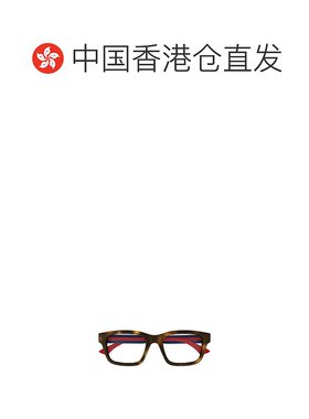 香港直邮GUCCI 男士眼镜 GG1865O005 SS2025 古驰 花色方框平光镜